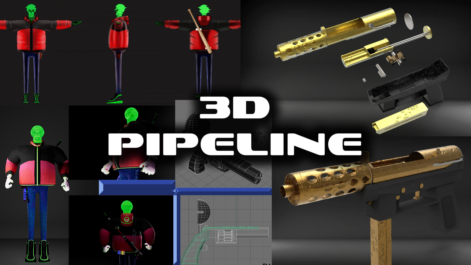 3D models, Textures, Projects
